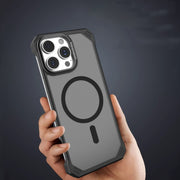 For iPhone 14 Starshield Frameless MagSafe PC Phone Case(Black)
