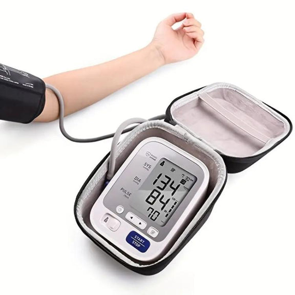 For Omron / Yuyue Portable Electronic Blood Pressure Device Storage Protective Bag, Specification:Without Mesh Bag