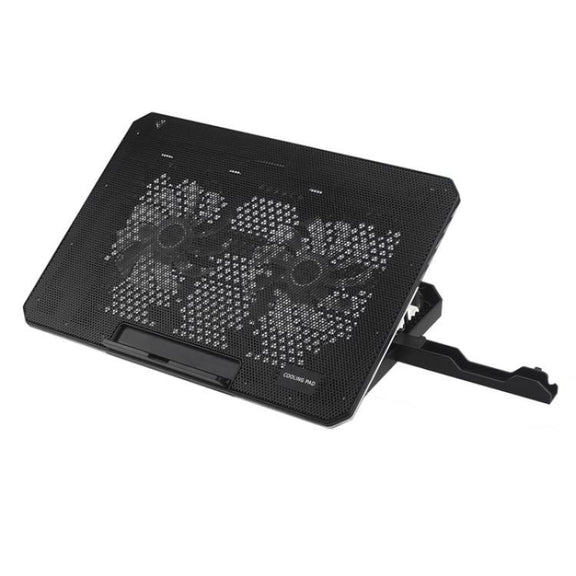 CP252 Adjustable Angle Notebook Cooler Stand Dual Fan Laptop Cooling Pad