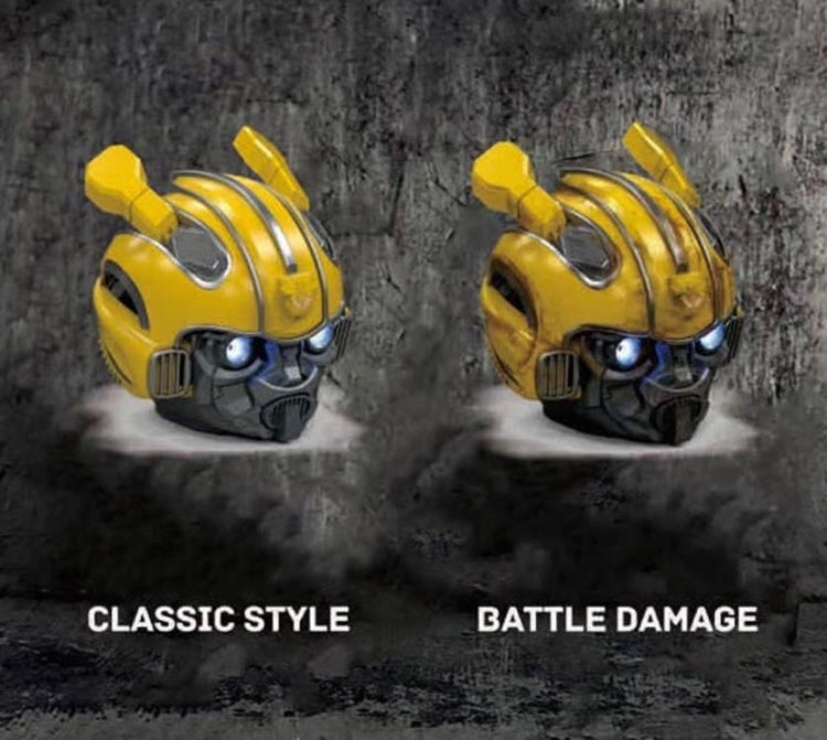 Bumblebee Cartoon Bluetooth 5.0 Speaker, Support TF Card & FM