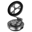 C6 Adjustable Folding Rotating Car Stand Vacuum Suction Cup Magnetic Phone Holder(Grey) - Wireless Charger Holders by PMc TechLife | Online Shopping South Africa | PMc TechLife | Buy Now Pay Later Mobicred