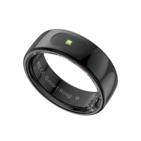 R08 SIZE 7 Smart Ring, Support Heart Rate / Blood Oxygen / Sleep / Multiple Sports Modes(Black)