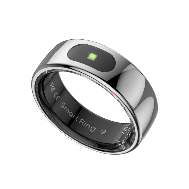 R08 SIZE 7 Smart Ring, Support Heart Rate / Blood Oxygen / Sleep / Multiple Sports Modes(Silver)