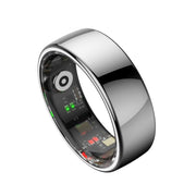 R08 SIZE 8 Smart Ring, Support Heart Rate / Blood Oxygen / Sleep / Multiple Sports Modes(Silver)