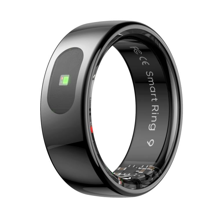 R08 SIZE 10 Smart Ring, Support Heart Rate / Blood Oxygen / Sleep / Multiple Sports Modes(Black)