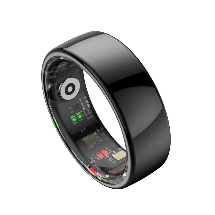 R08 SIZE 10 Smart Ring, Support Heart Rate / Blood Oxygen / Sleep / Multiple Sports Modes(Black)