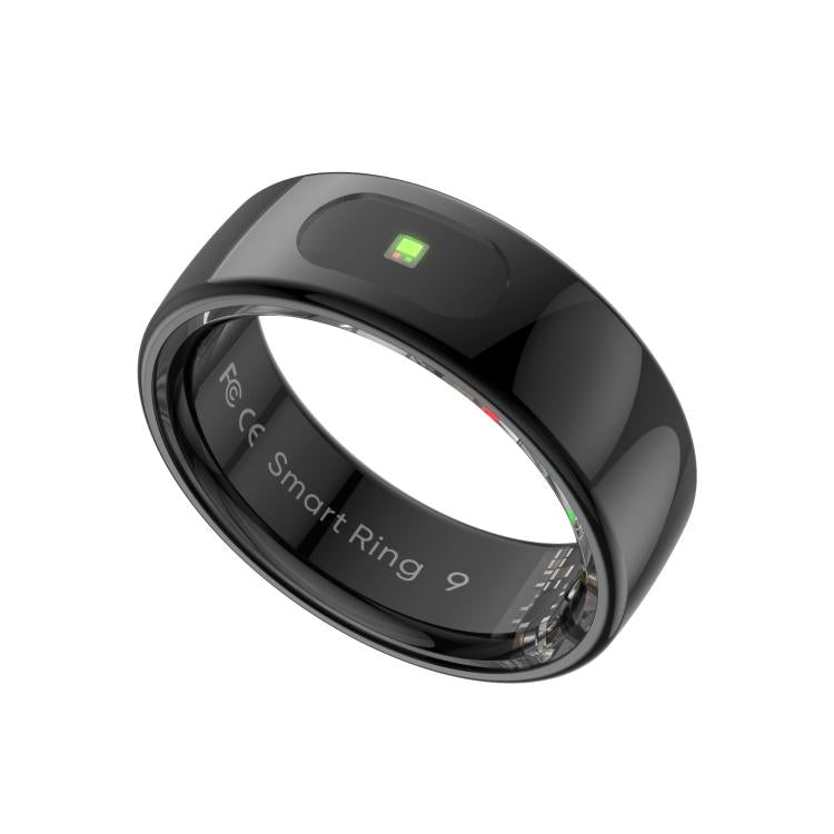 R08 SIZE 12 Smart Ring, Support Heart Rate / Blood Oxygen / Sleep / Multiple Sports Modes(Black)