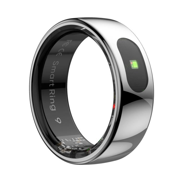 R08 SIZE 12 Smart Ring, Support Heart Rate / Blood Oxygen / Sleep / Multiple Sports Modes(Silver)