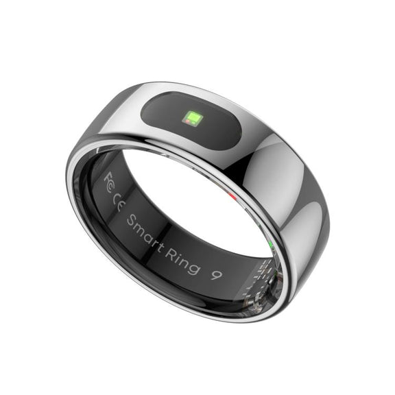 R08 SIZE 12 Smart Ring, Support Heart Rate / Blood Oxygen / Sleep / Multiple Sports Modes(Silver)