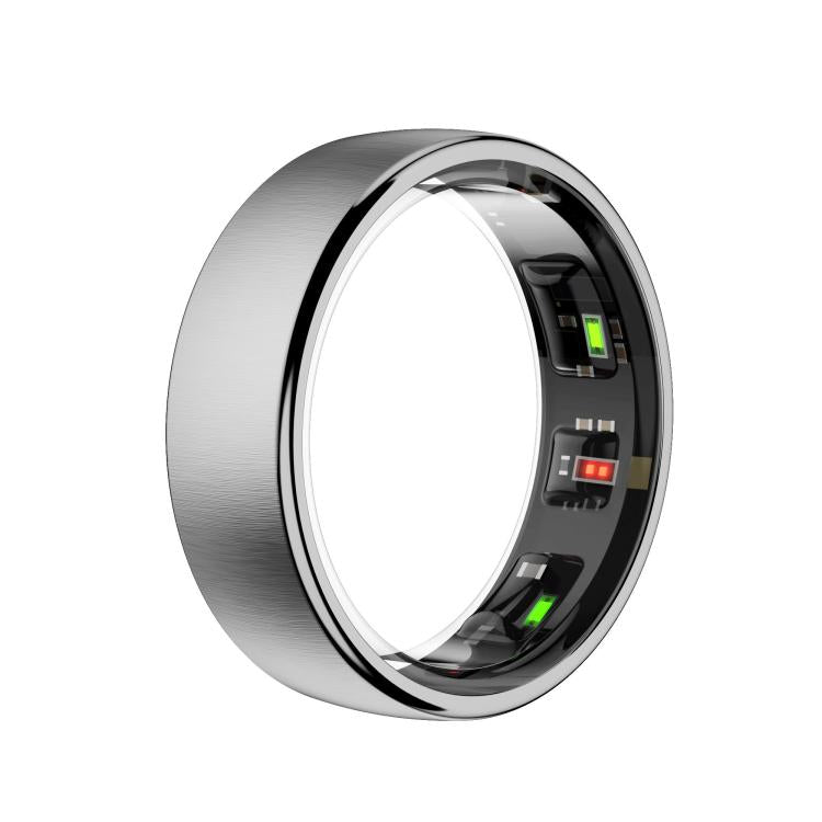 R10 SIZE 7 Smart Ring, Support Heart Rate / Blood Oxygen / Sleep / Multiple Sports Modes(Silver)