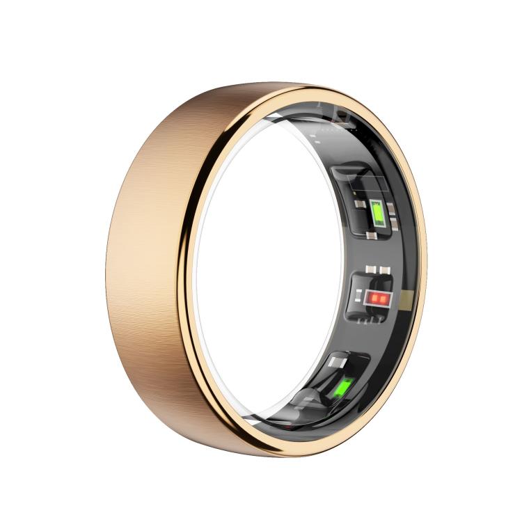 R10 SIZE 10 Smart Ring, Support Heart Rate / Blood Oxygen / Sleep / Multiple Sports Modes(Rose Gold)