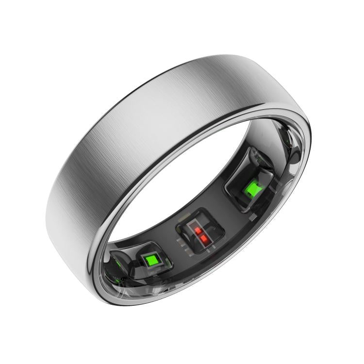 R10 SIZE 12 Smart Ring, Support Heart Rate / Blood Oxygen / Sleep / Multiple Sports Modes(Silver)