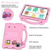 For Alldocube iPlay 60 Mini Turbo 2024 Handle Kickstand Children EVA Shockproof Tablet Case(Pink)