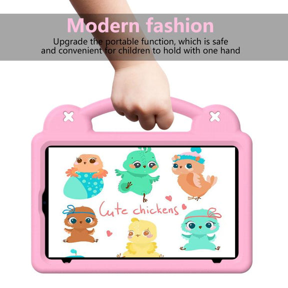 For Alldocube iPlay 60 Mini Turbo 2024 Handle Kickstand Children EVA Shockproof Tablet Case(Pink)