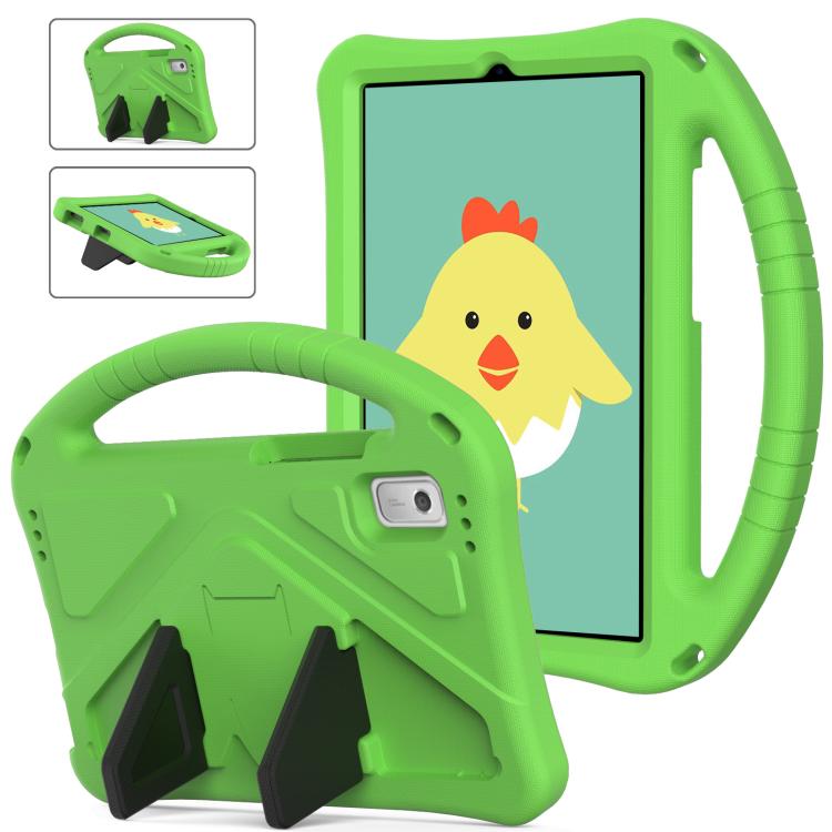 For NEC Lavie Tab T9 9 inch 2024 EVA Shockproof Tablet Case with Holder(Green)