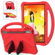 For NEC Lavie Tab T11 T1195  EVA Shockproof Tablet Case with Holder(Red) - Others by PMC TechLife | Online Shopping South Africa | PMC TechLife | Buy Now Pay Later Mobicred