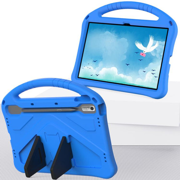 For NEC Lavie Tab T11  T1175FAS EVA Shockproof Tablet Case with Holder(Blue)