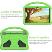 For NEC Lavie Tab T11  T1175FAS EVA Shockproof Tablet Case with Holder(Green)