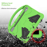 For NEC Lavie Tab T11  T1175FAS EVA Shockproof Tablet Case with Holder(Green)
