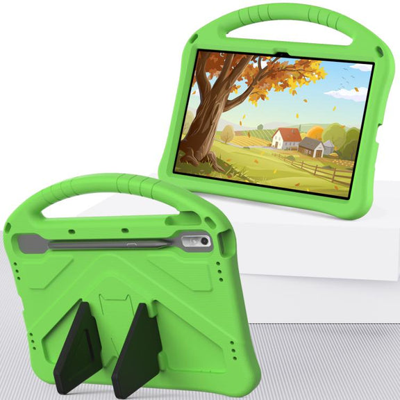 For NEC Lavie Tab T11  T1175FAS EVA Shockproof Tablet Case with Holder(Green)