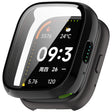 For Lexin Watch 3 Tempered Film Integrated PC Watch Protective Case(Black) - Watch Case by PMC TechLife | Online Shopping South Africa | PMC TechLife | Buy Now Pay Later Mobicred