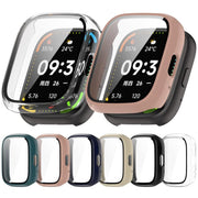For Lexin Watch 3 Tempered Film Integrated PC Watch Protective Case(Ink Blue)