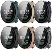 For Suunto Vertical Tempered Film Integrated PC Watch Protective Case(Ink Blue)