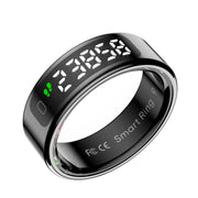 R11 SIZE 8 Smart Ring, Support Heart Rate / Blood Oxygen / Sleep / Multiple Sports Modes(Black)
