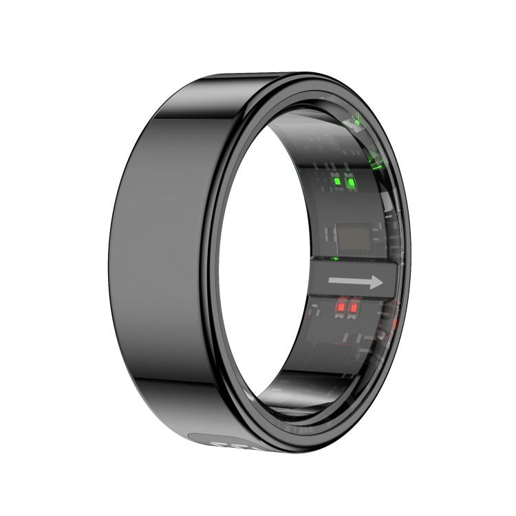 R11 SIZE 9 Smart Ring, Support Heart Rate / Blood Oxygen / Sleep / Multiple Sports Modes(Black)