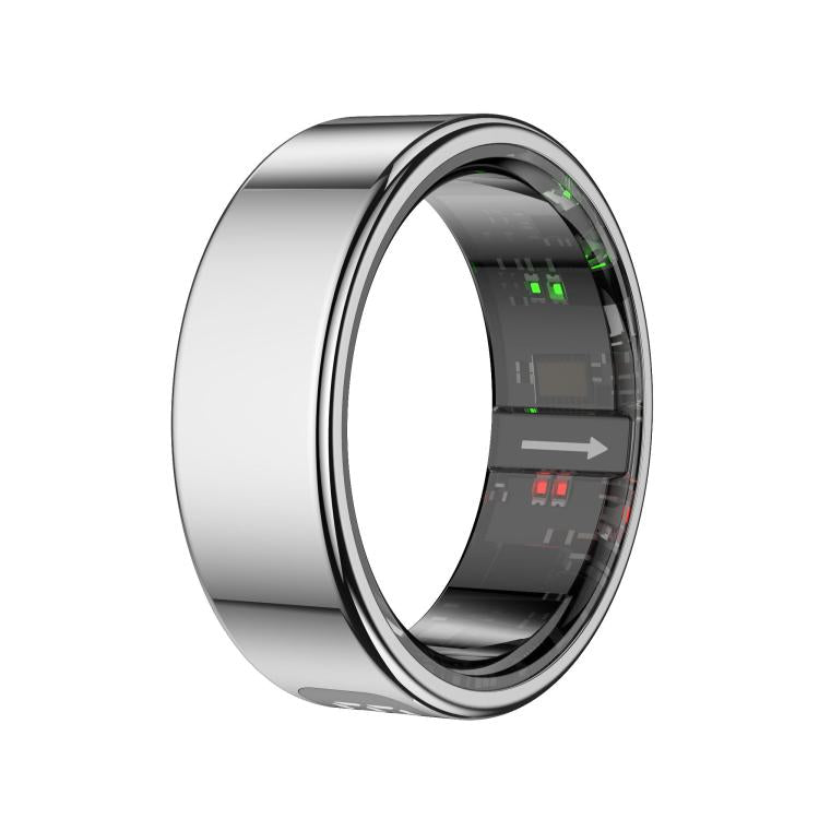 R11 SIZE 9 Smart Ring, Support Heart Rate / Blood Oxygen / Sleep / Multiple Sports Modes(Silver)
