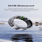 R11 SIZE 9 Smart Ring, Support Heart Rate / Blood Oxygen / Sleep / Multiple Sports Modes(Black)