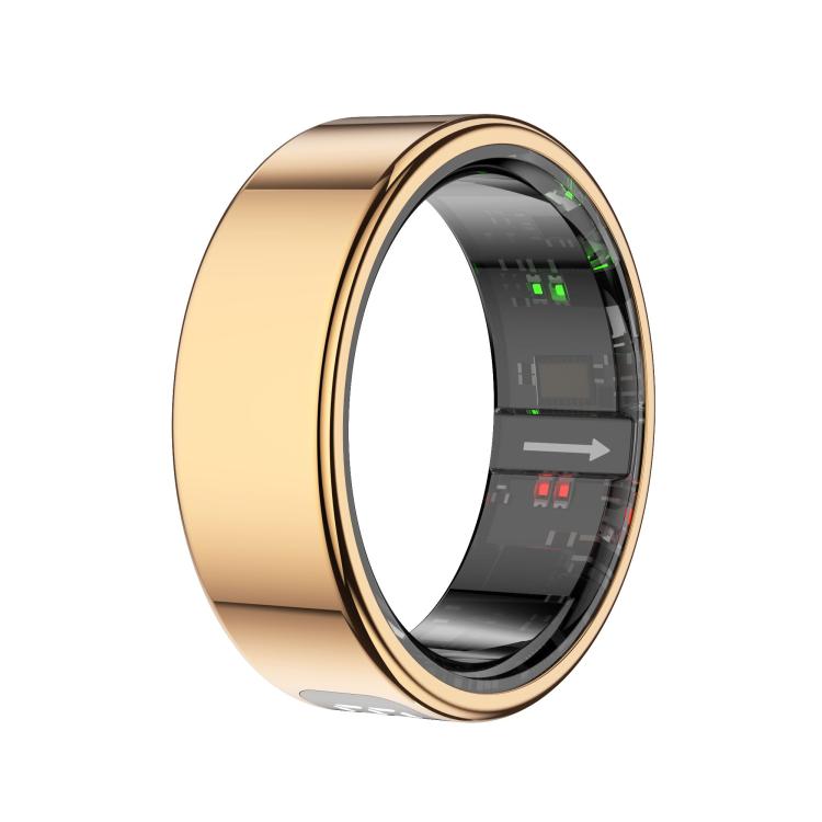 R11 SIZE 11 Smart Ring, Support Heart Rate / Blood Oxygen / Sleep / Multiple Sports Modes(Rose Gold)