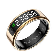 R11 SIZE 11 Smart Ring, Support Heart Rate / Blood Oxygen / Sleep / Multiple Sports Modes(Rose Gold)