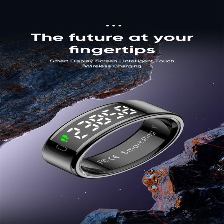 R11 SIZE 11 Smart Ring, Support Heart Rate / Blood Oxygen / Sleep / Multiple Sports Modes(Rose Gold)
