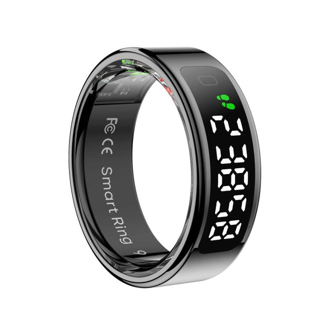 R11 SIZE 13 Smart Ring, Support Heart Rate / Blood Oxygen / Sleep / Multiple Sports Modes(Black)