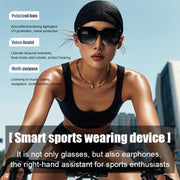 GS01 Smart Glasses, Support Intelligent Driving Navigation / Bluetooth Call(Black)