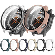 For OPPO Watch X2 Tempered Film Integrated PC Watch Protective Case(Black)