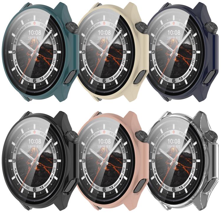 For OPPO Watch X2 Tempered Film Integrated PC Watch Protective Case(Transparency)