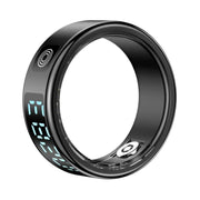 SR08 SIZE 10 Smart Ring, Support Hand Gestures Control / Wellness Tracking / Multiple Sports Modes(Black)