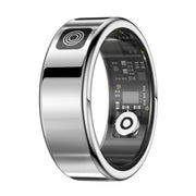 SR08 SIZE 12 Smart Ring, Support Hand Gestures Control / Wellness Tracking / Multiple Sports Modes(Silver)