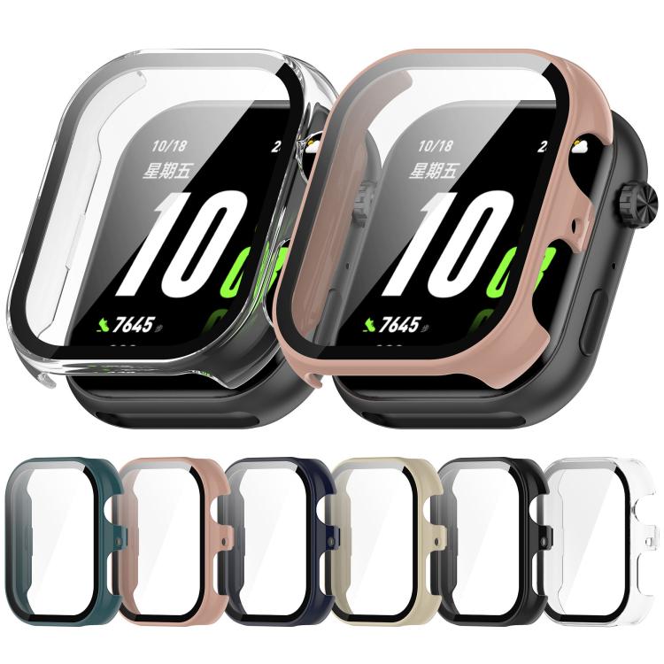 For Honor ROSSINI 2i Tempered Film Integrated PC Watch Protective Case(Pine Green)