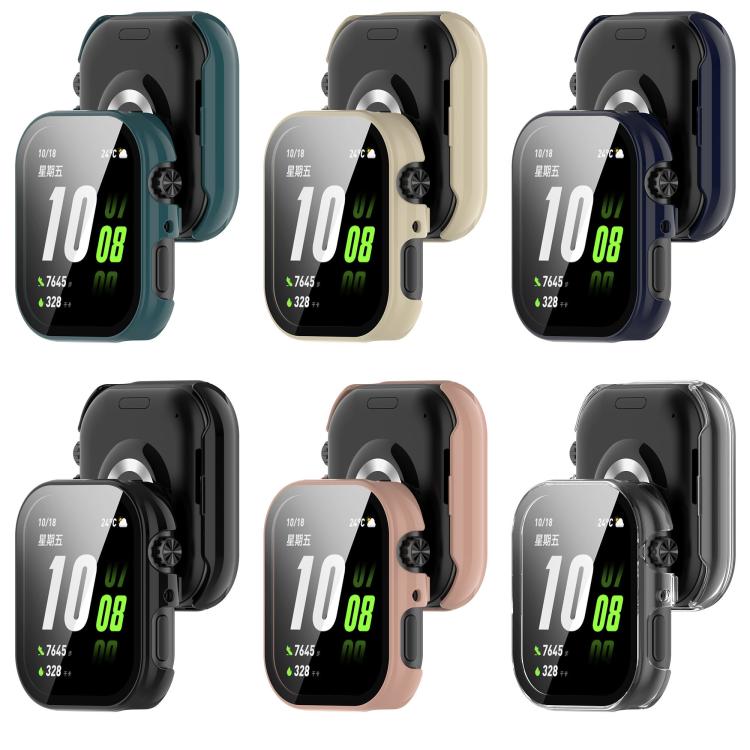 For Honor ROSSINI 2i Tempered Film Integrated PC Watch Protective Case(Pine Green)