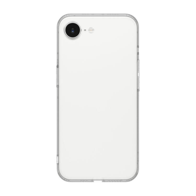 For iPhone 16e Kalebol 1.5mm Thickened Rounded Corner Transparency TPU Phone Case