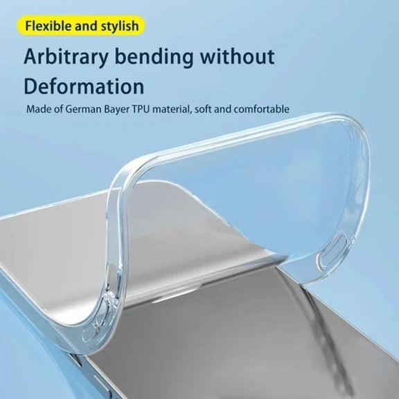 For iPhone 17 Pro Max Kalebol 1.5mm Thickened Rounded Corner Transparency TPU Phone Case