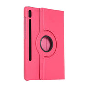 For Samsung Galaxy Tab S10 FE / S9 FE / S9 ENKAY 360 Degree Rotation Litchi Leather Smart Tablet Case(Black)