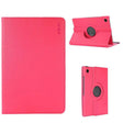 For Samsung Galaxy Tab A9 8.7 ENKAY 360 Degree Rotation Litchi Leather Smart Tablet Case(Rose Red) - free shipping - PMc TechLife - Order now!