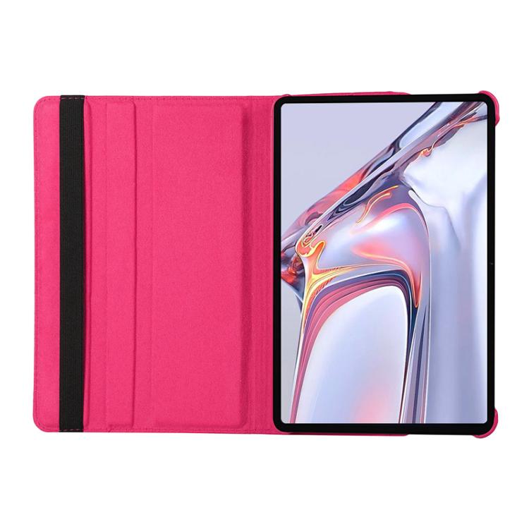 For Samsung Galaxy Tab A7 Lite 8.7 ENKAY 360 Degree Rotation Litchi Leather Smart Tablet Case(Dark Blue)
