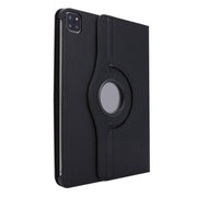 For iPad Pro 13 2024 ENKAY 360 Degree Rotation Litchi Leather Smart Tablet Case(Dark Blue)
