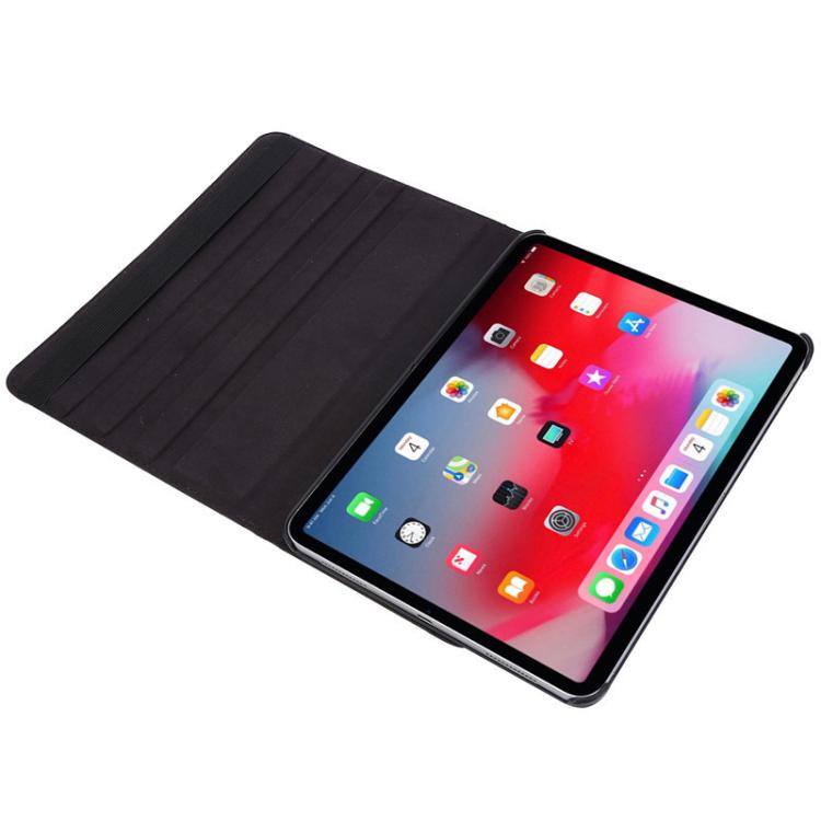 For iPad Pro 13 2024 ENKAY 360 Degree Rotation Litchi Leather Smart Tablet Case(Rose Red)
