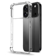 For iPhone 17 Pro Max NORTHJO 2 in 1 TPU Airbag Shockproof Phone Case with Screen Film(Clear)